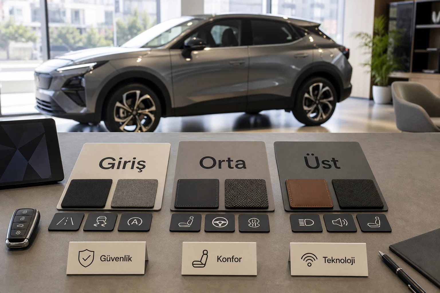 İnfografik: BMW X1 donanım paketleri sıralama tablosu - BMW X1 Paket Sıralaması: Hangi Paket Alınmalı?
