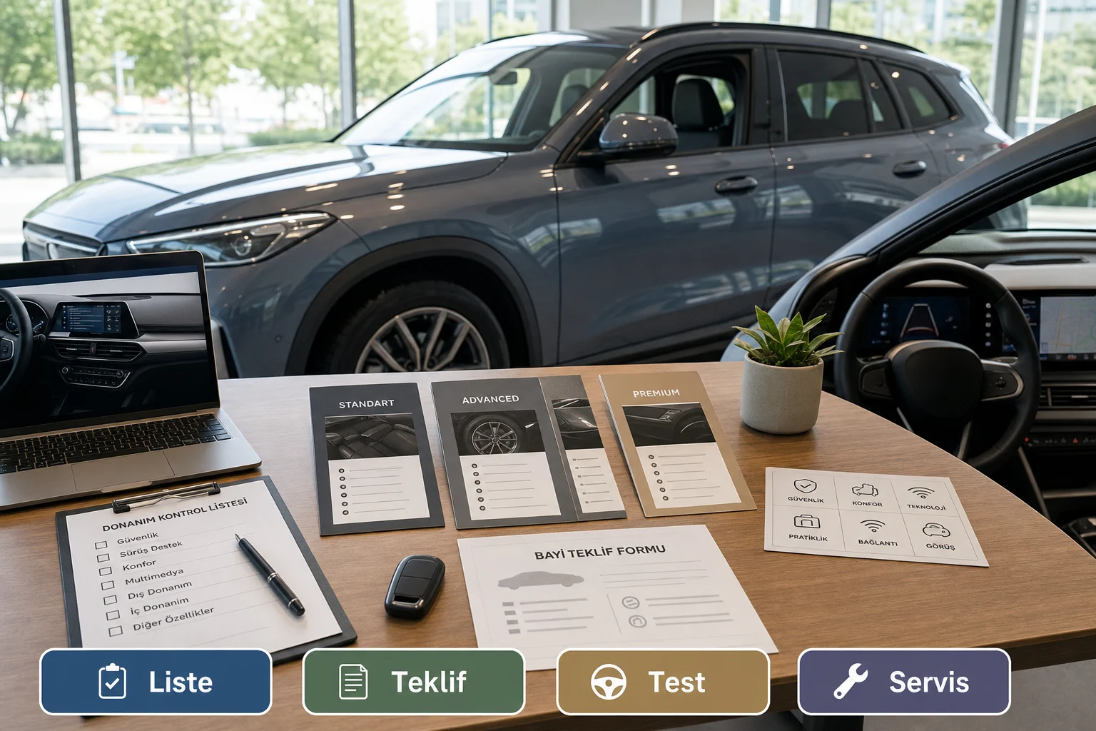 İnfografik: BMW X1 güncel donanım listesi kontrolü - BMW X1 Paket Sıralaması: Hangi Paket Alınmalı?