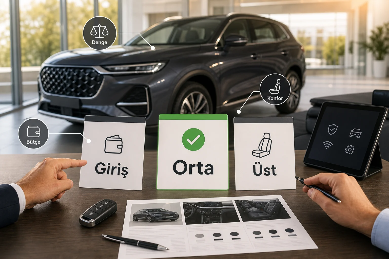 İnfografik: Chery Tiggo 8 Pro paket sıralaması: kısa cevap ve en mantıklı seçim - Chery Tiggo 8 Pro Paket Sıralaması: Hangi Donanım Paketi Mantıklı?