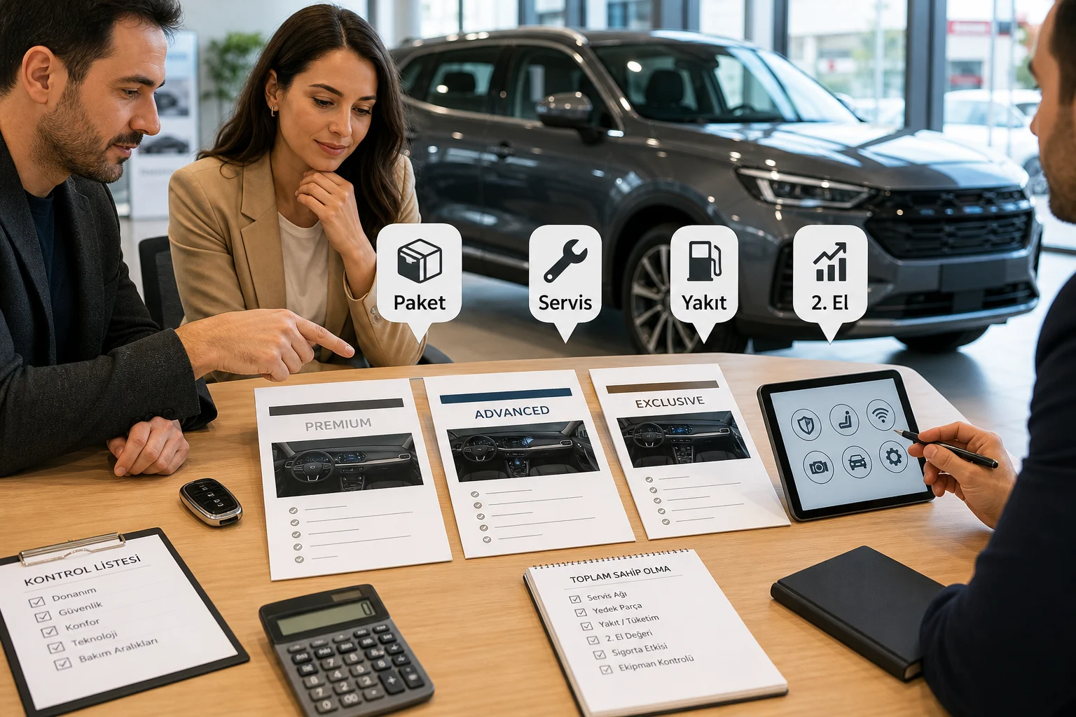 İnfografik: Chery Tiggo 8 Pro Türkiye pazarı, segmenti ve rakipleri - Chery Tiggo 8 Pro Paket Sıralaması: Hangi Donanım Paketi Mantıklı?