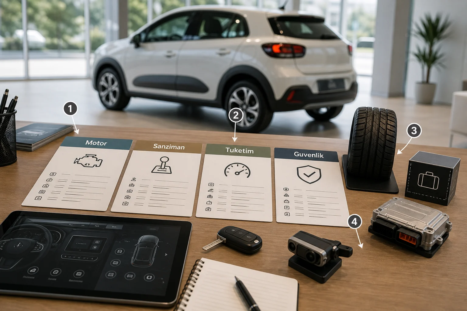 İnfografik: Citroen C3 paket bazlı teknik özellikler - Citroen C3 Paket Sıralaması: Hangi Donanım Paketi Mantıklı?