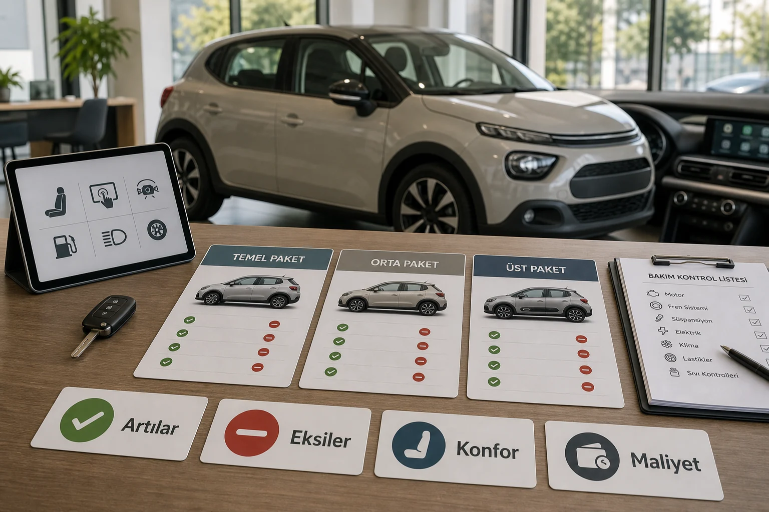 İnfografik: Citroen C3 kronik sorunlar, artılar ve eksiler - Citroen C3 Paket Sıralaması: Hangi Donanım Paketi Mantıklı?