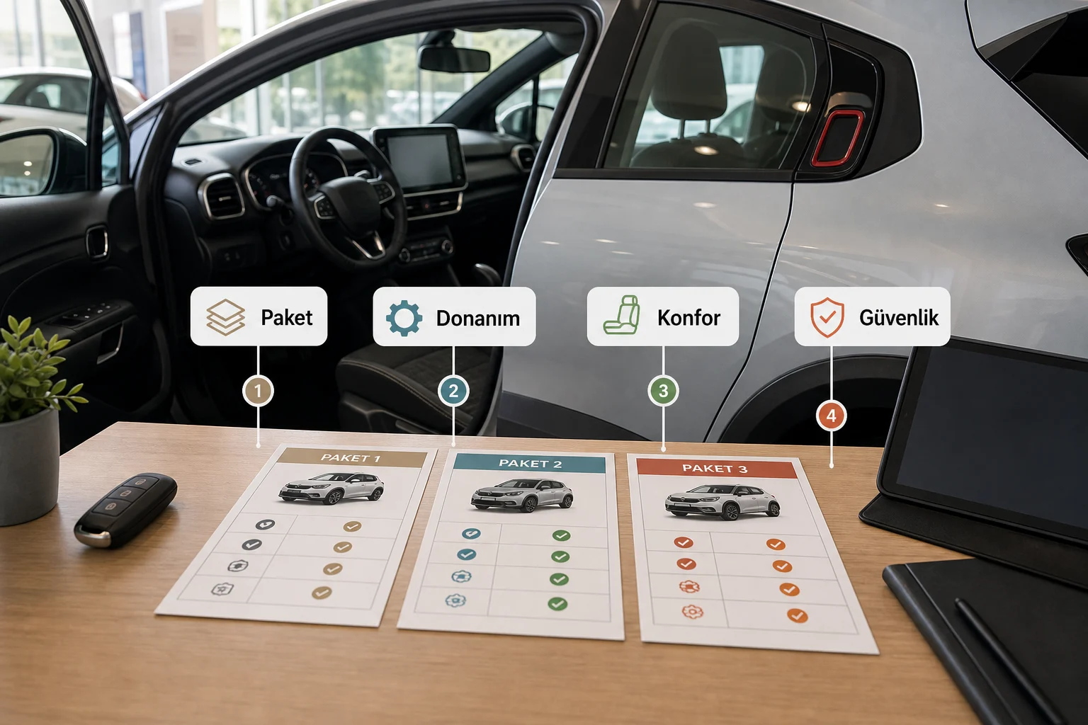 İnfografik: Citroen C3 paket sıralaması sık sorulan sorular - Citroen C3 Paket Sıralaması: Hangi Donanım Paketi Mantıklı?