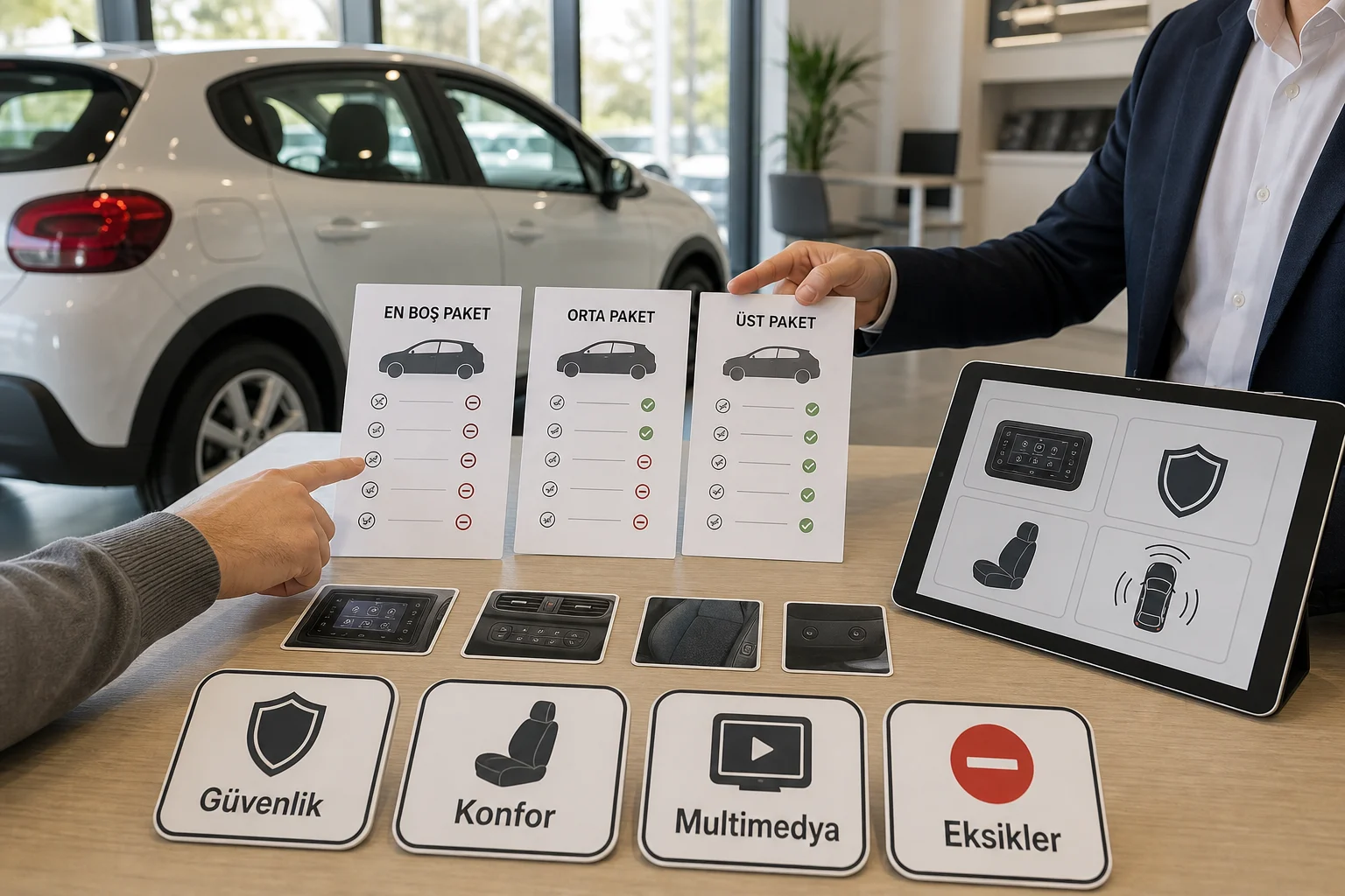 İnfografik: En boş paket alınır mı? - Citroen C3 Paket Sıralaması: Hangi Donanım Paketi Mantıklı?