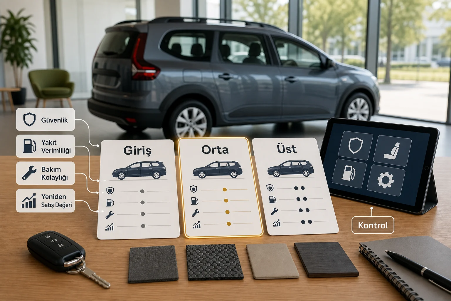 İnfografik: Dacia Jogger paket sıralaması: kısa cevap ve en mantıklı seçim - Dacia Jogger Paket Sıralaması: Hangi Donanım Paketi Mantıklı?