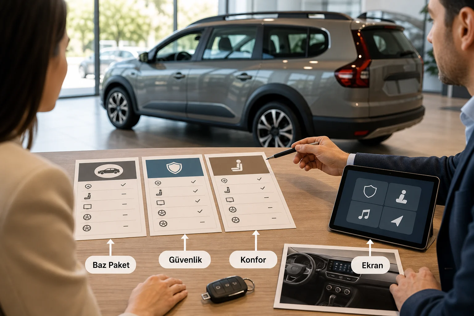 İnfografik: En boş paket alınır mı? - Dacia Jogger Paket Sıralaması: Hangi Donanım Paketi Mantıklı?