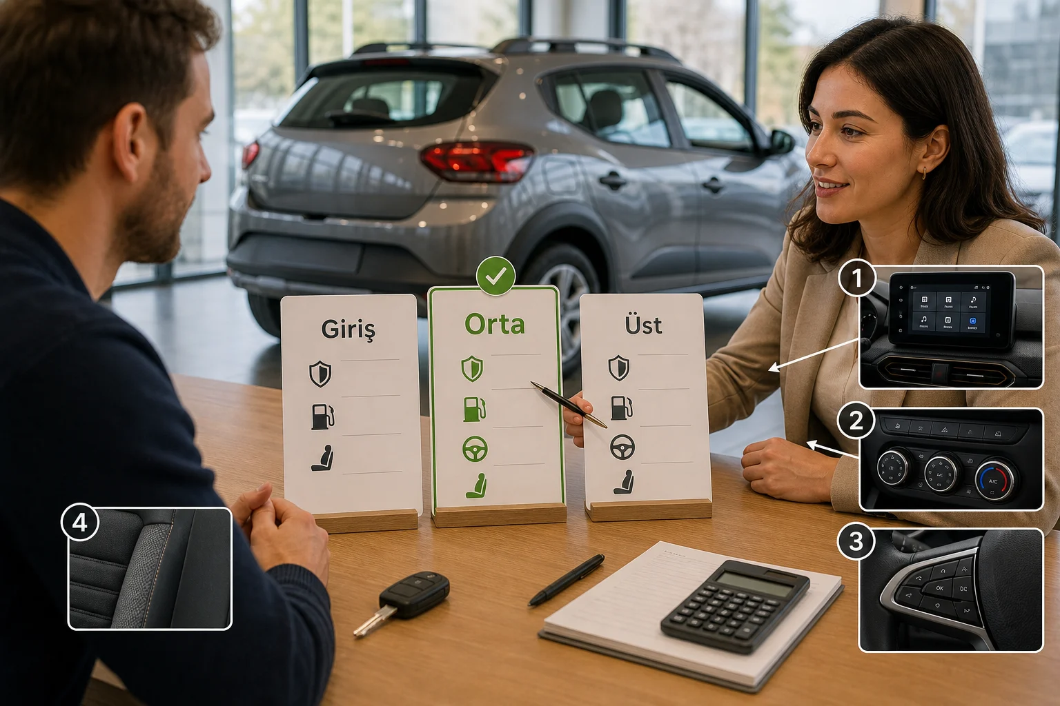İnfografik: Dacia Sandero Stepway paket sıralaması: kısa cevap ve en mantıklı seçim - Dacia Sandero Stepway Paket Sıralaması: Hangi Donanım Paketi Mantıklı?