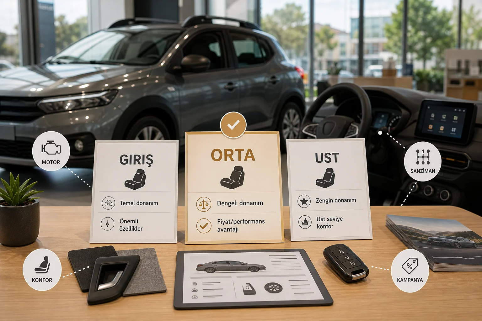 İnfografik: Sandero Stepway için en mantıklı paket hangisi? - Dacia Sandero Stepway Paket Sıralaması: Hangi Donanım Paketi Mantıklı?