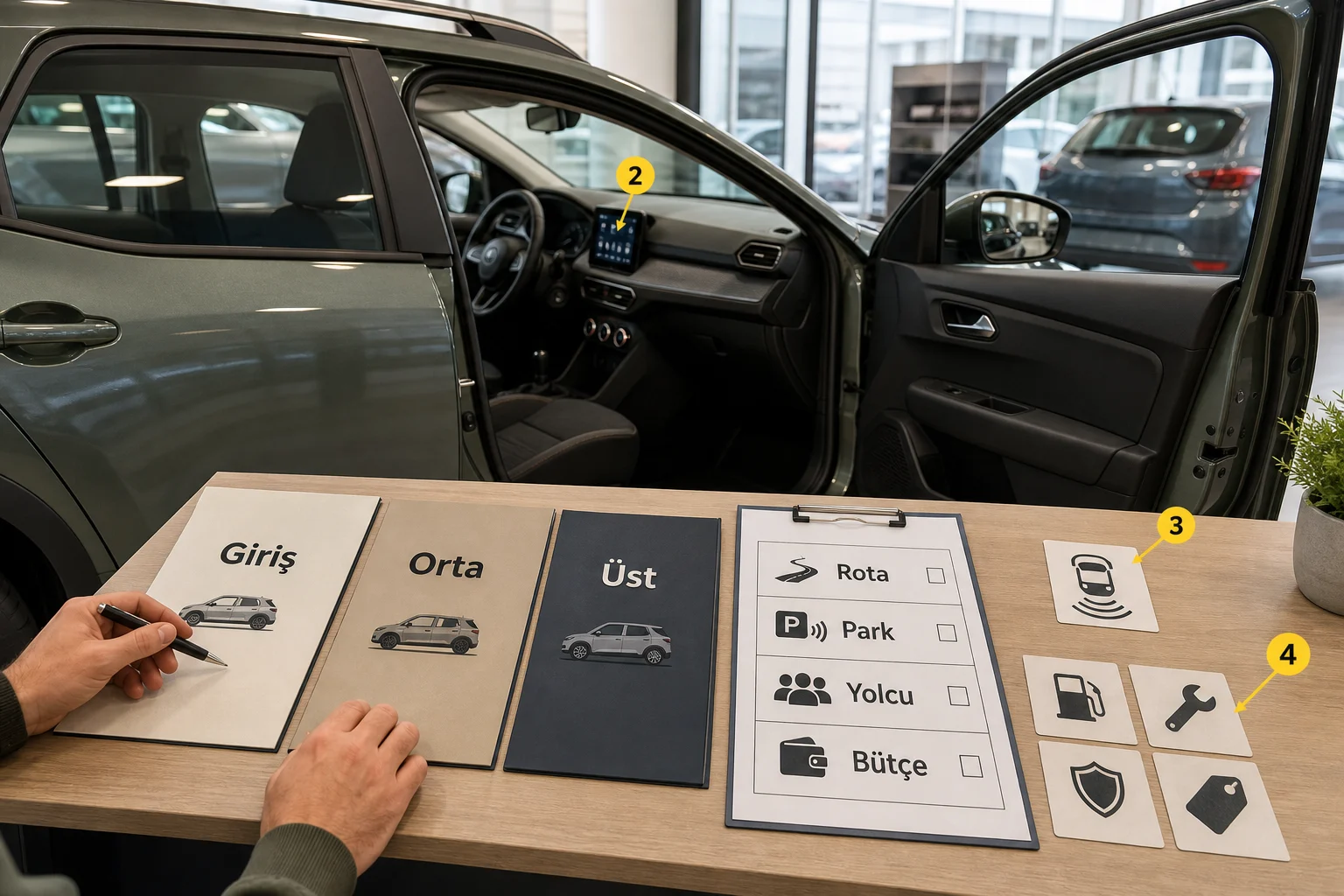 İnfografik: Sandero Stepway paket sıralaması için ek kontrol listesi - Dacia Sandero Stepway Paket Sıralaması: Hangi Donanım Paketi Mantıklı?