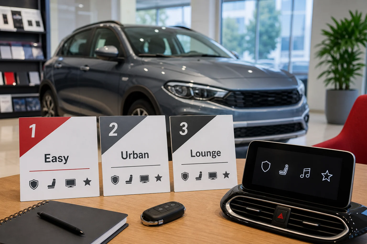 İnfografik: Fiat Egea Cross donanım paketleri sıralama tablosu - Fiat Egea Cross Paket Sıralaması: Hangi Donanım Paketi Mantıklı?