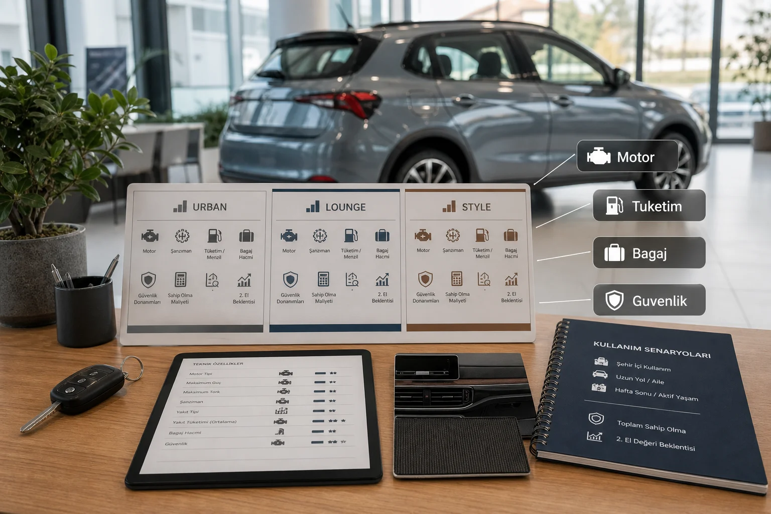 İnfografik: Fiat Egea Cross teknik özellikler ve güvenlik donanımları - Fiat Egea Cross Paket Sıralaması: Hangi Donanım Paketi Mantıklı?