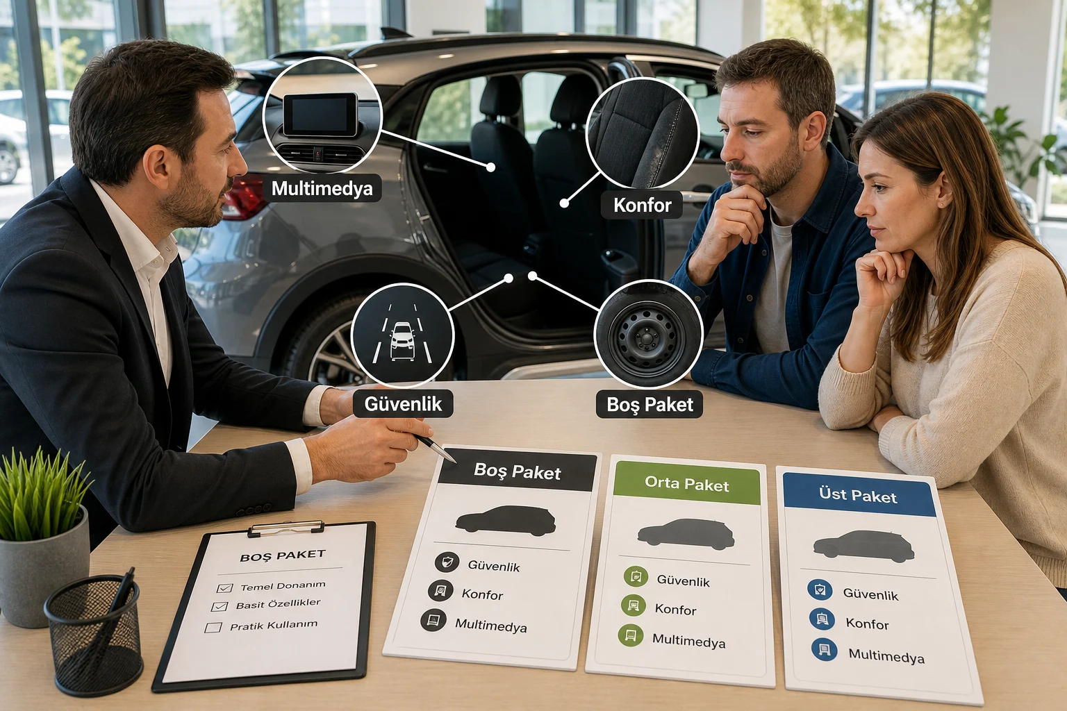 İnfografik: En boş paket alınır mı? - Fiat Egea Cross Paket Sıralaması: Hangi Donanım Paketi Mantıklı?