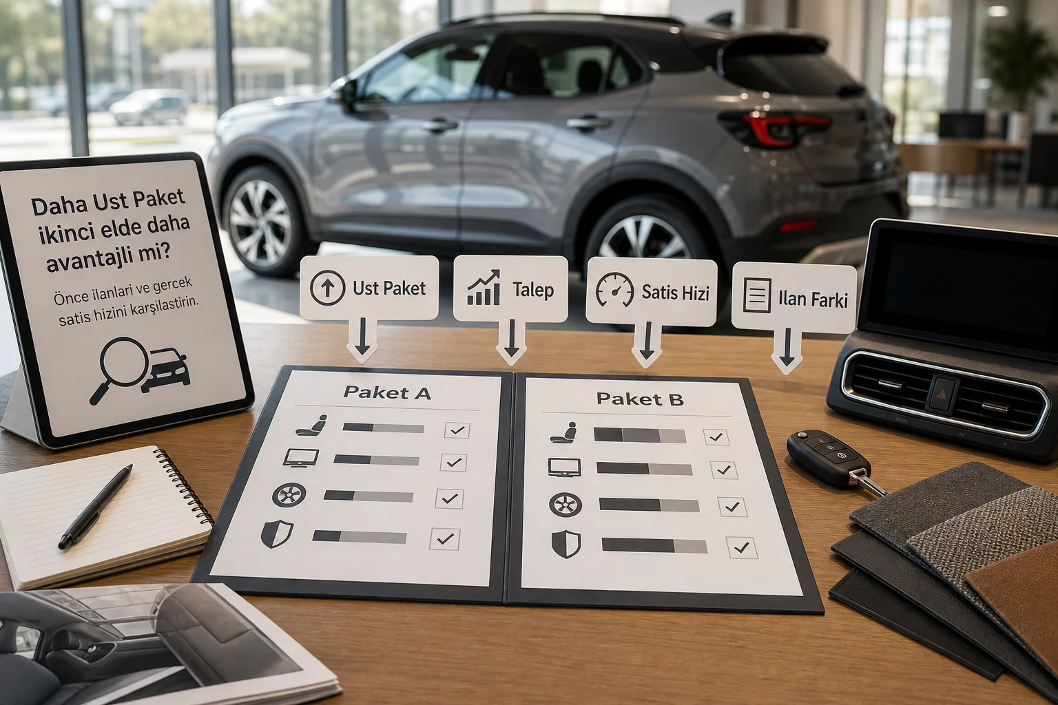 İnfografik: Üst paket ikinci elde daha avantajlı mı? - Fiat Egea Cross Paket Sıralaması: Hangi Donanım Paketi Mantıklı?