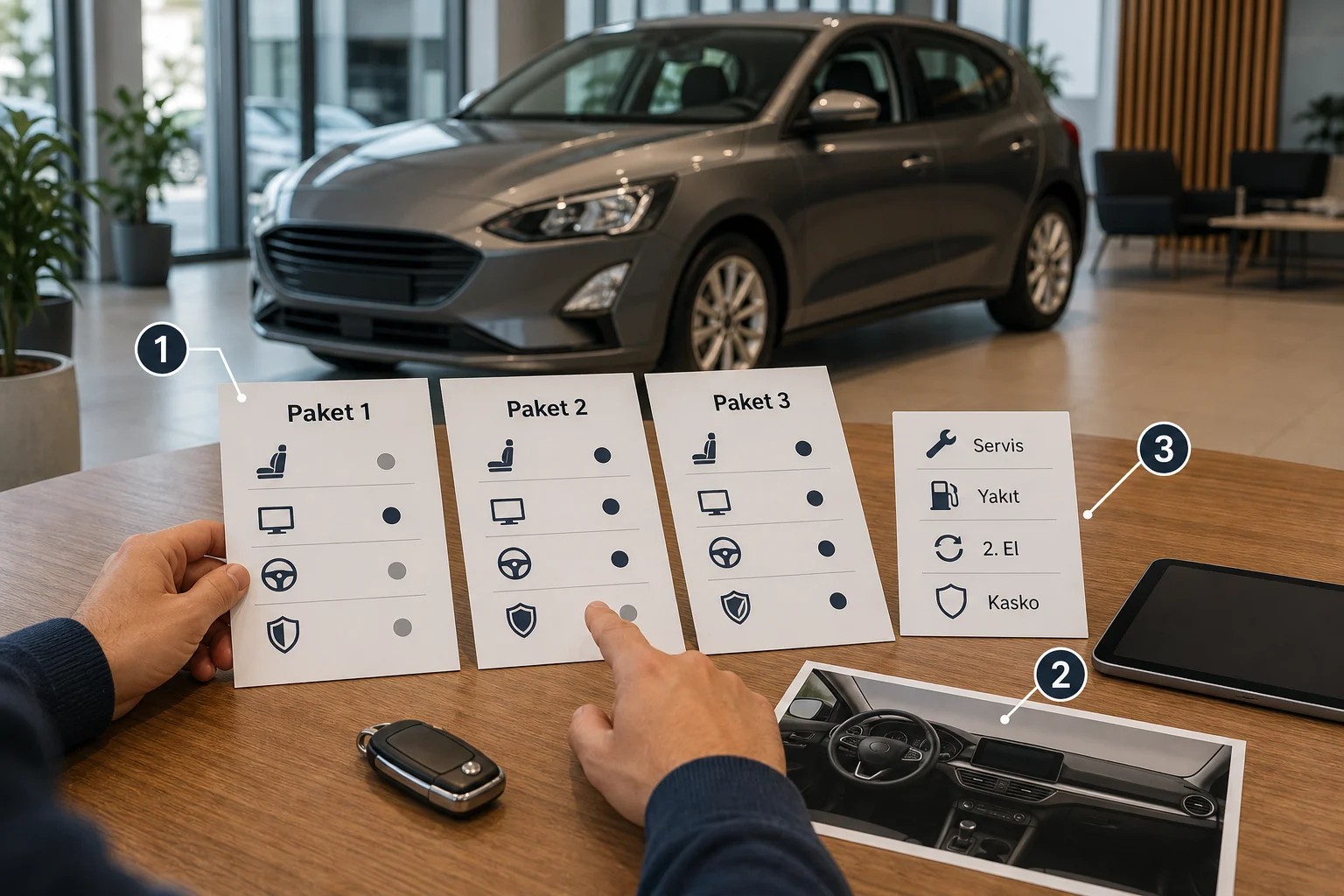 İnfografik: Ford Focus Türkiye pazarı, segmenti ve rakipleri - Ford Focus Paket Sıralaması: Hangi Donanım Paketi Mantıklı?