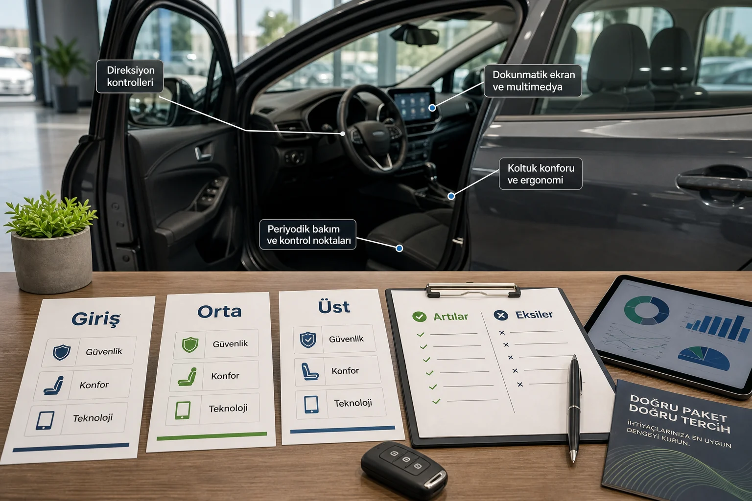 İnfografik: Ford Focus kronik sorunlar, artılar ve eksiler - Ford Focus Paket Sıralaması: Hangi Donanım Paketi Mantıklı?