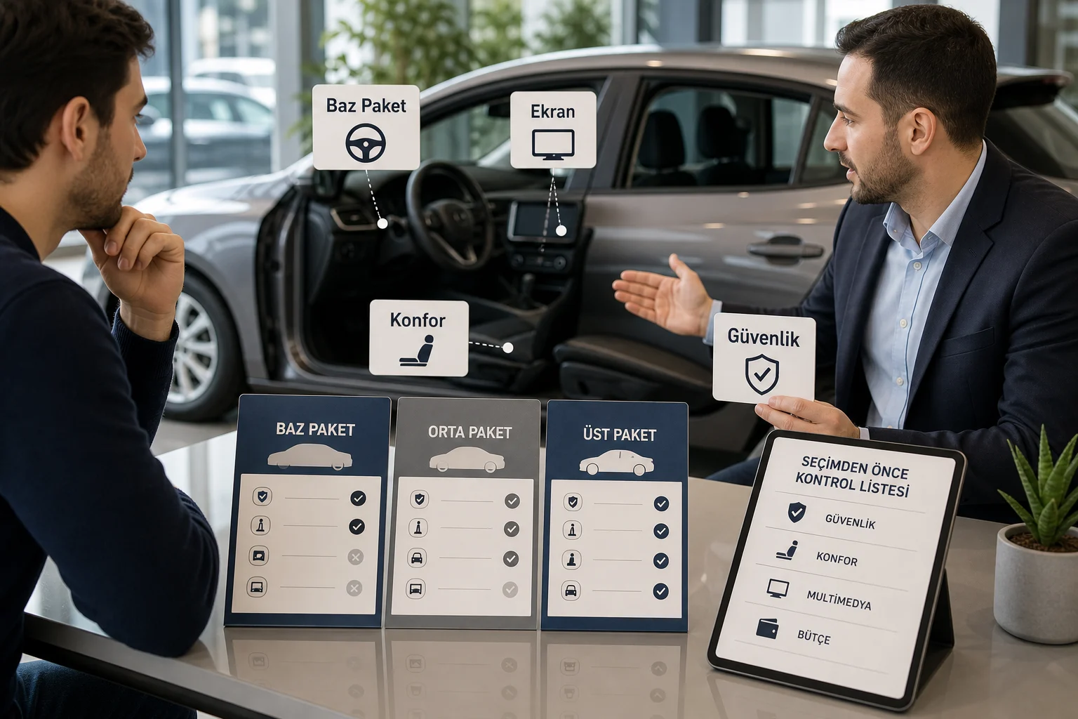 İnfografik: En boş paket alınır mı? - Ford Focus Paket Sıralaması: Hangi Donanım Paketi Mantıklı?