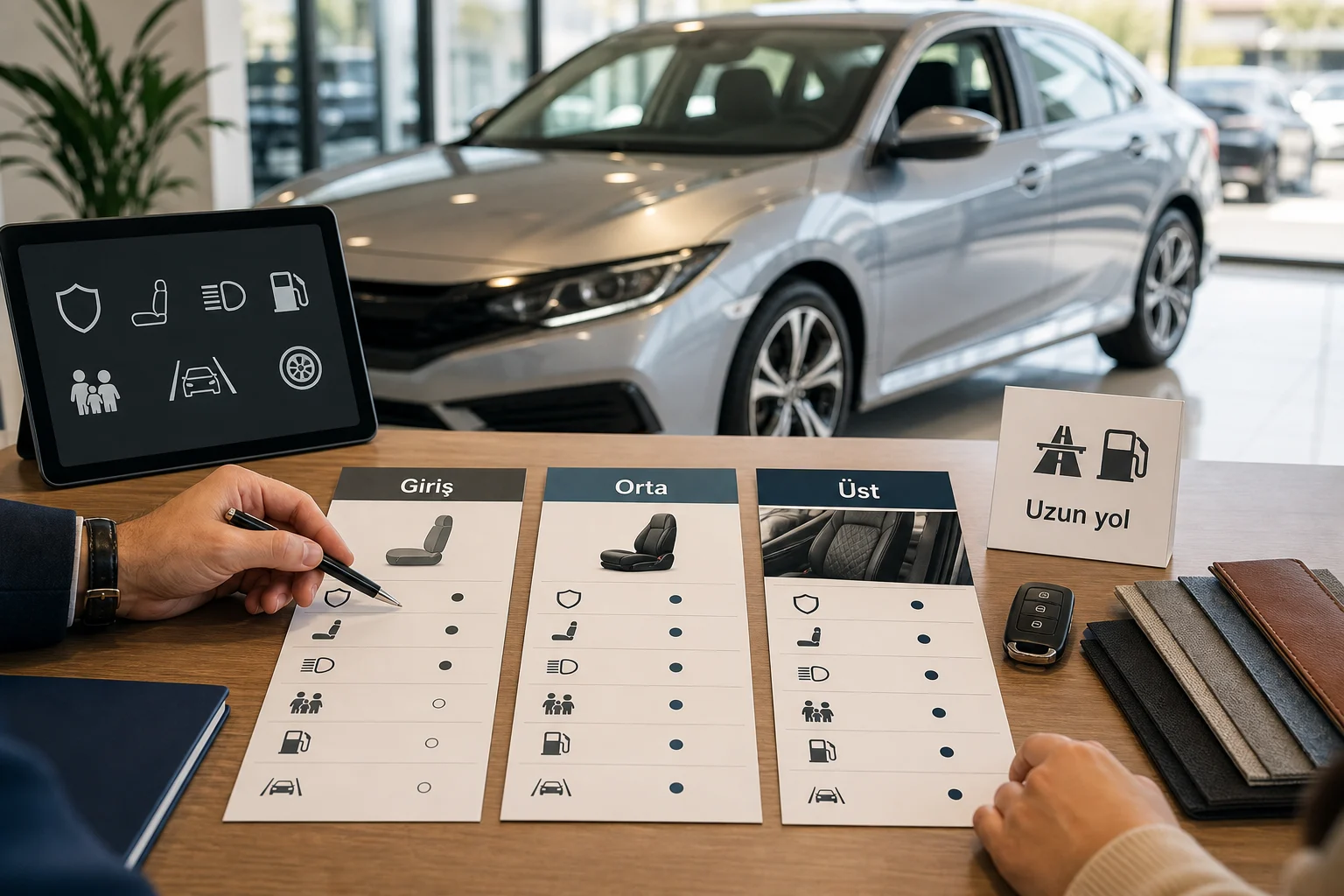 İnfografik: Honda Civic hangi paket kime uygun? karar matrisi - Honda Civic Paket Sıralaması: Hangi Paket Alınmalı?