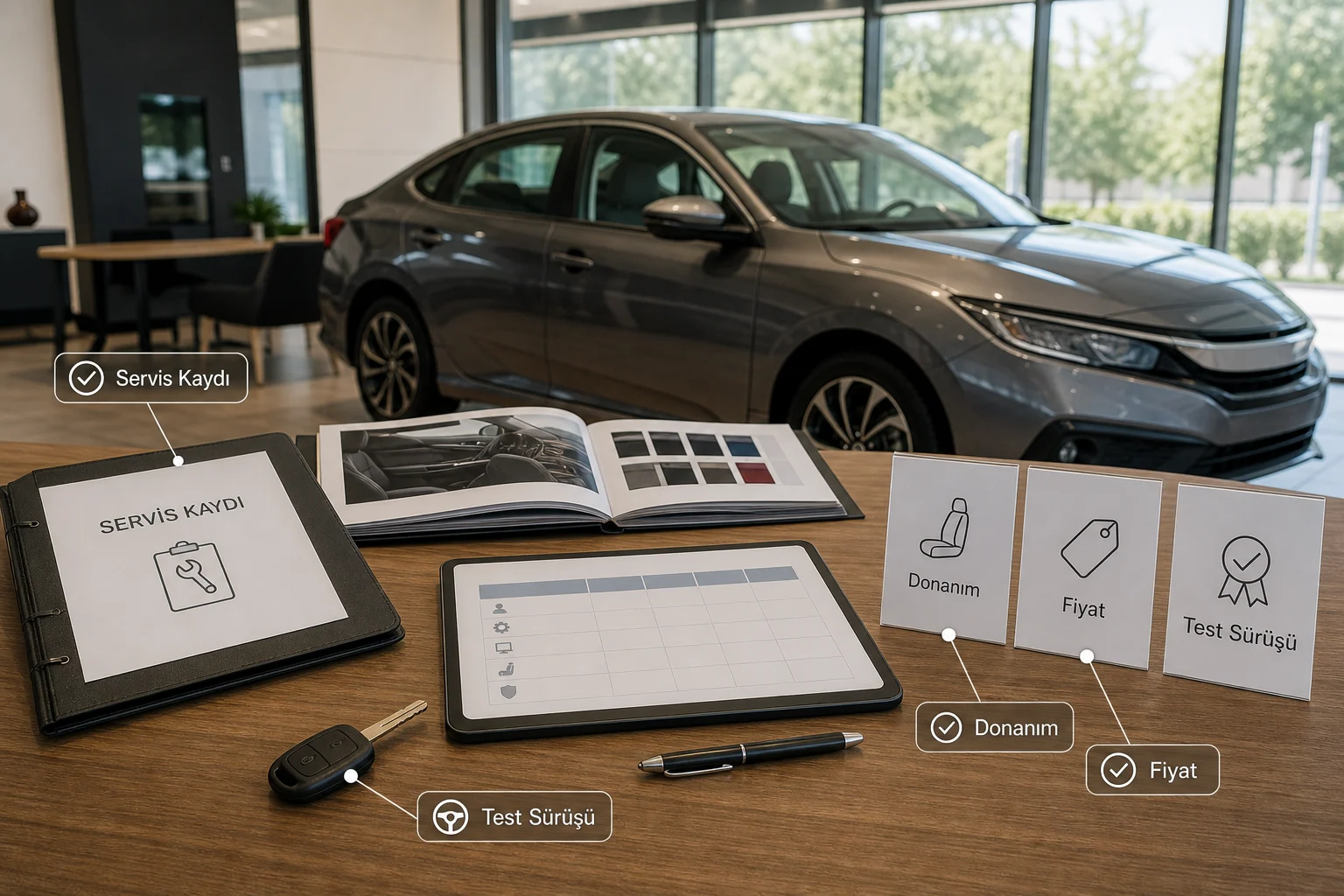 İnfografik: Honda Civic güncel donanım listesi kontrolü - Honda Civic Paket Sıralaması: Hangi Paket Alınmalı?
