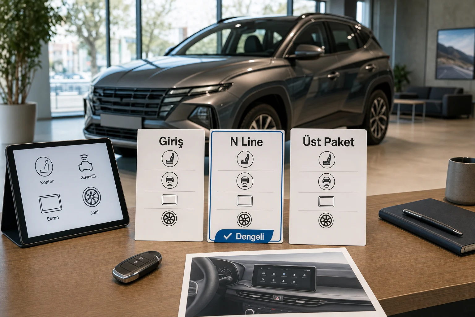 İnfografik: Tucson için en mantıklı paket hangisi? - Hyundai Tucson Paket Sıralaması: Hangi Paket Alınmalı?