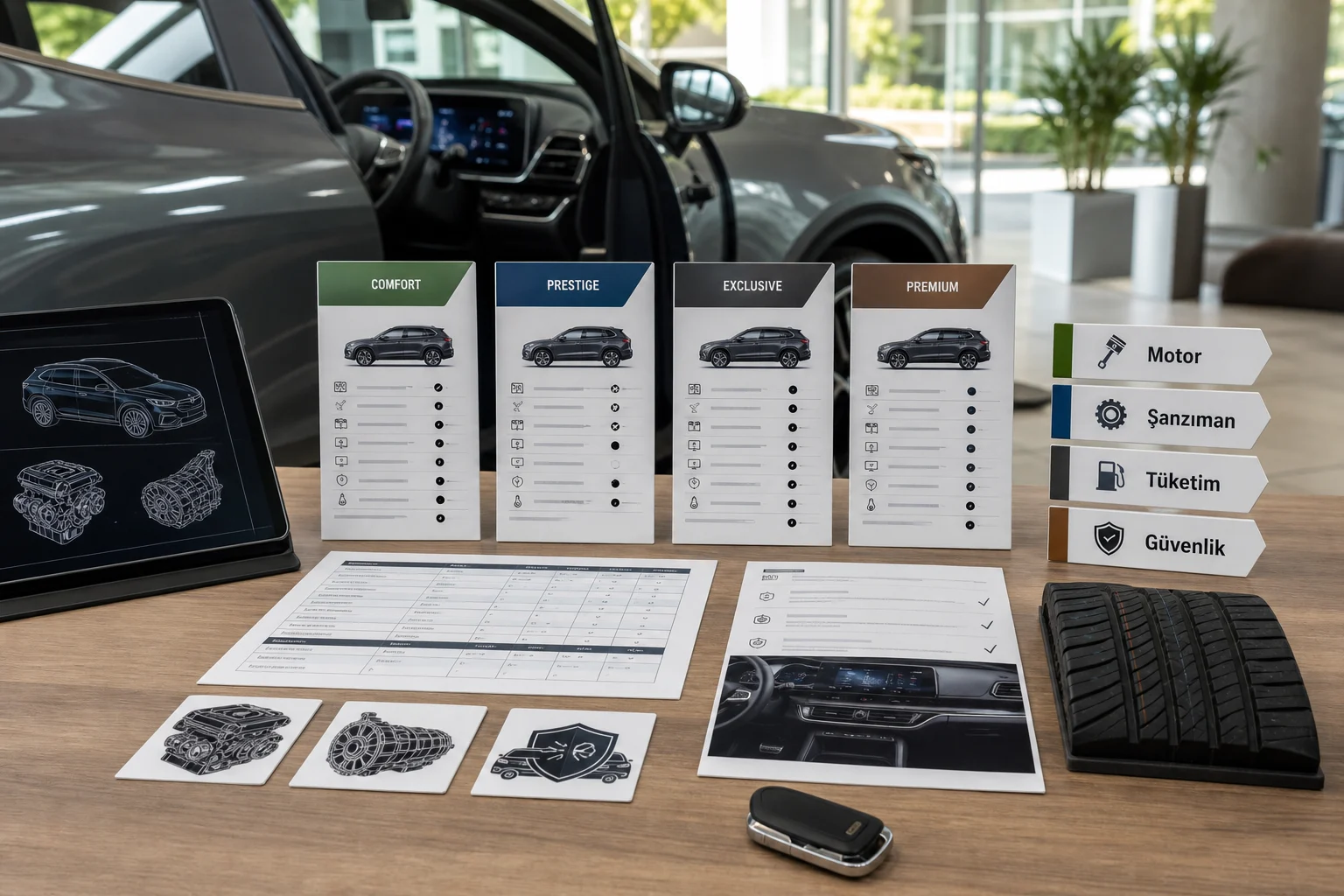 İnfografik: Kia Sportage paket bazlı teknik özellikler - Kia Sportage Paket Sıralaması: Hangi Paket Alınmalı?