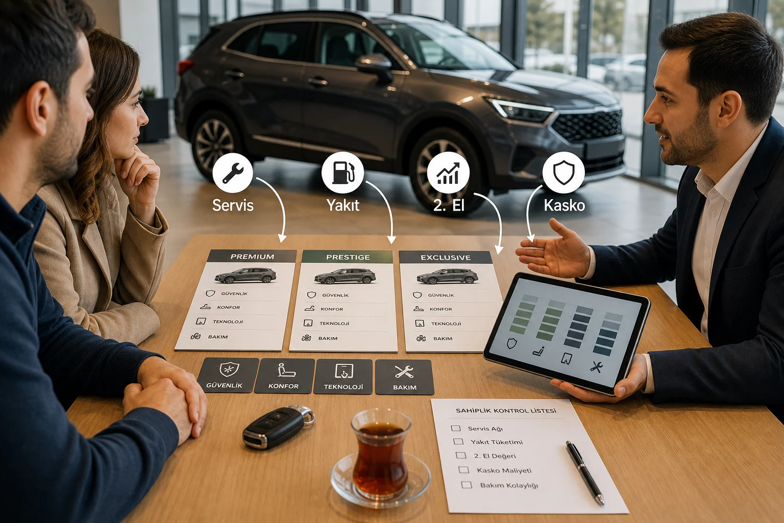 İnfografik: Kia Sportage Türkiye pazarı, segmenti ve rakipleri - Kia Sportage Paket Sıralaması: Hangi Paket Alınmalı?