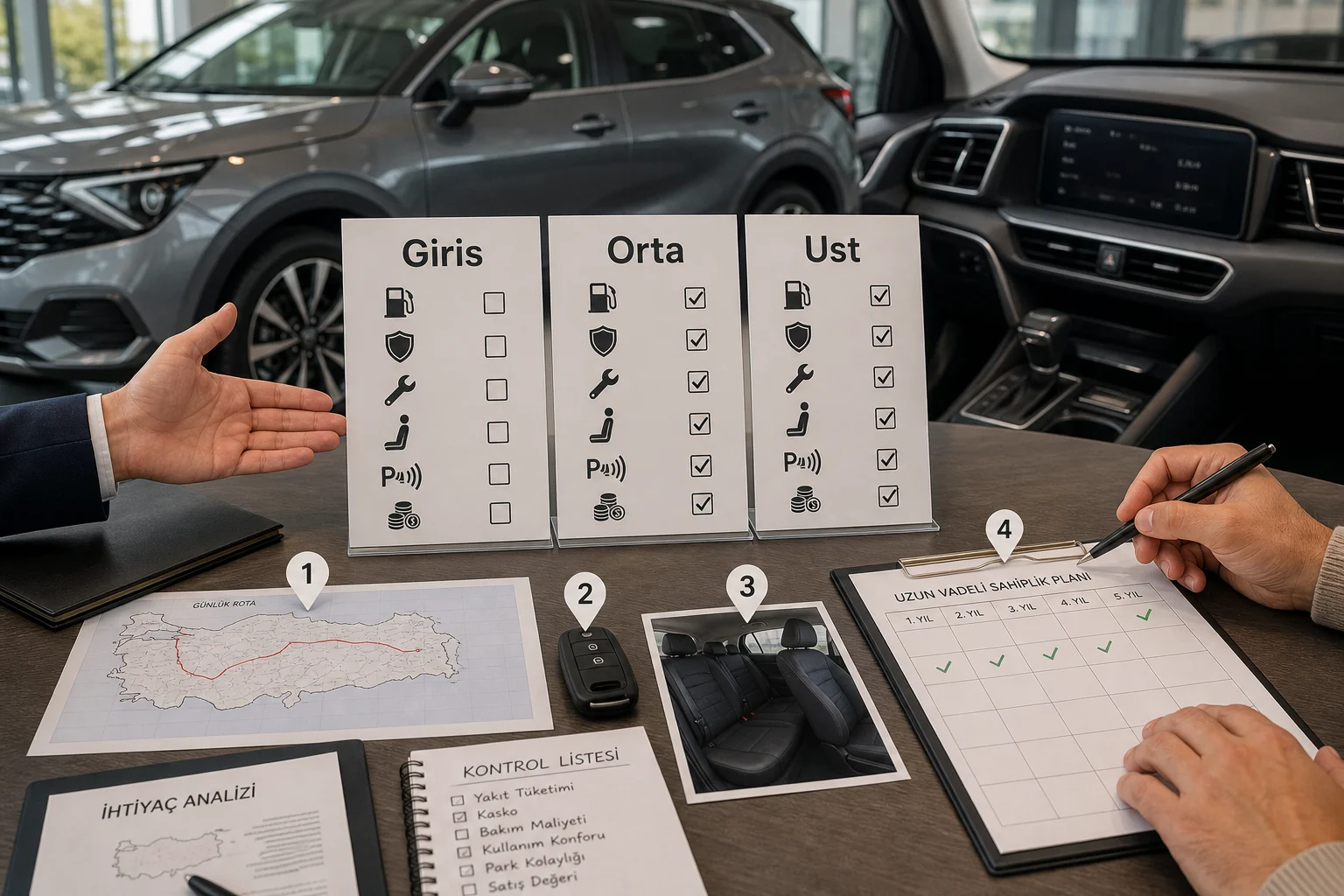 İnfografik: Sportage paket sıralaması için ek kontrol listesi - Kia Sportage Paket Sıralaması: Hangi Paket Alınmalı?