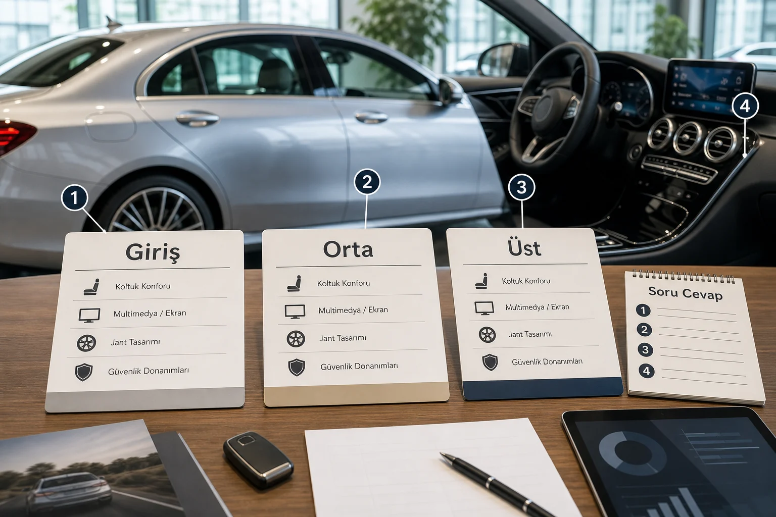 İnfografik: Mercedes-Benz C Serisi paket sıralaması sık sorulan sorular - Mercedes-Benz C Serisi Paket Sıralaması: Hangi Paket Alınmalı?