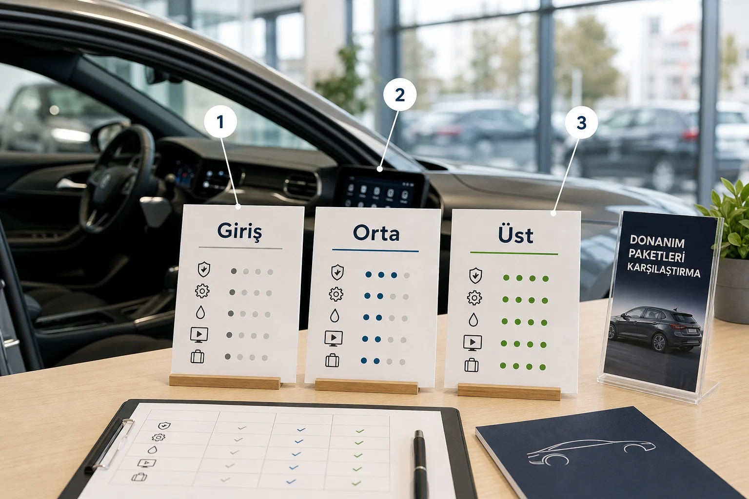 İnfografik: Opel Astra donanım paketleri sıralama tablosu - Opel Astra Paket Sıralaması: Hangi Paket Alınmalı?