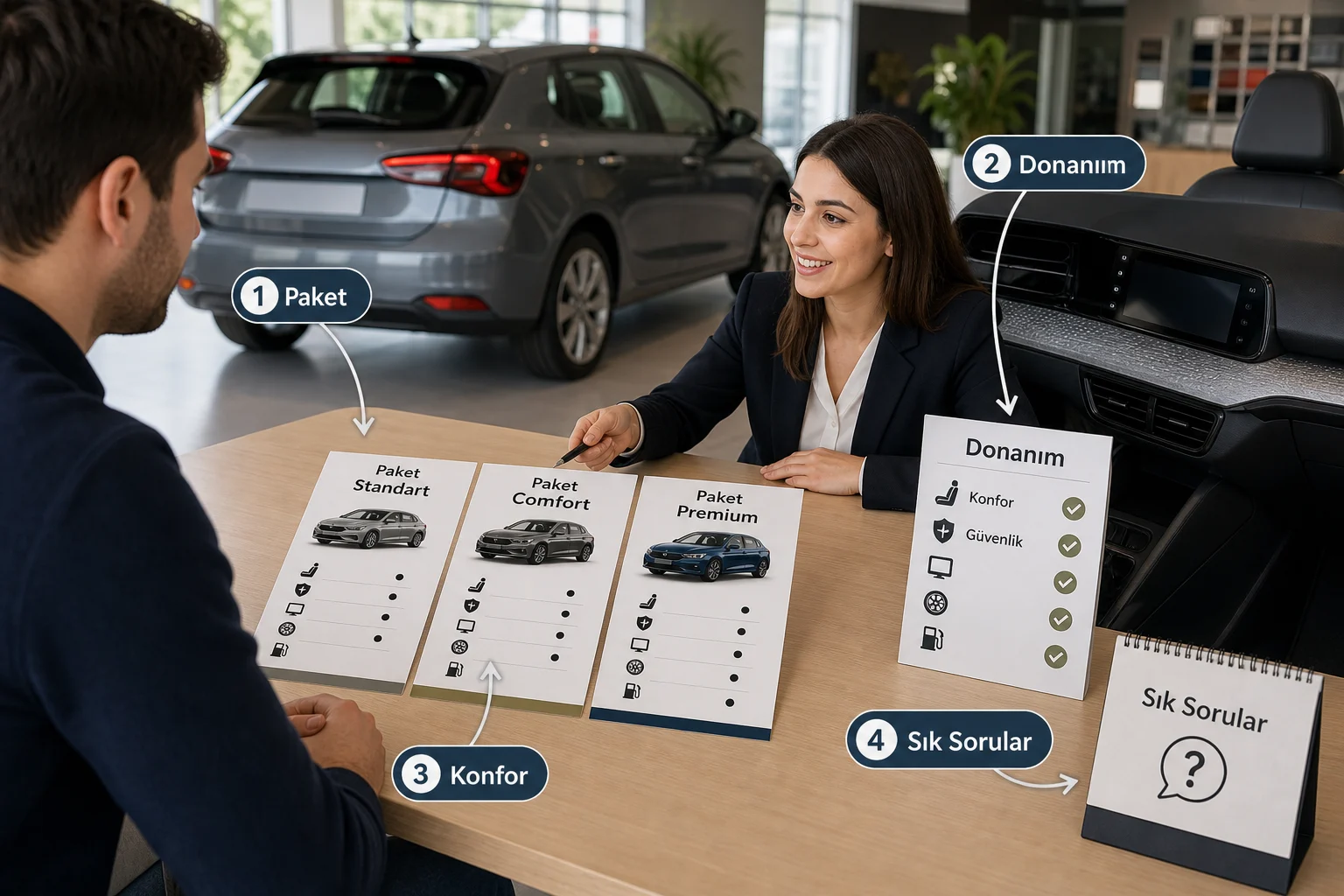 İnfografik: Opel Astra paket sıralaması sık sorulan sorular - Opel Astra Paket Sıralaması: Hangi Paket Alınmalı?