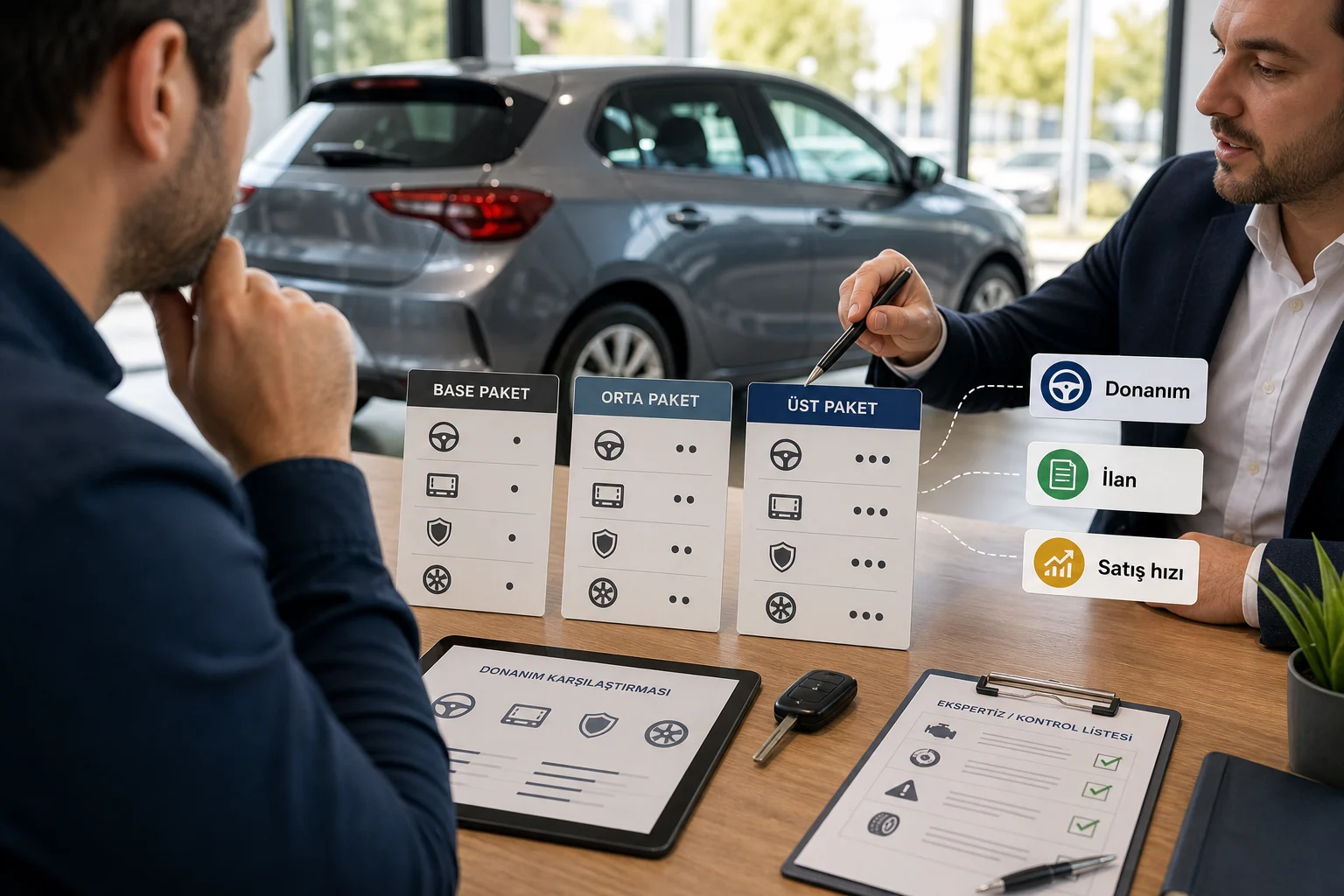 İnfografik: Üst paket ikinci elde daha avantajlı mı? - Opel Corsa Paket Sıralaması: Hangi Paket Alınmalı?