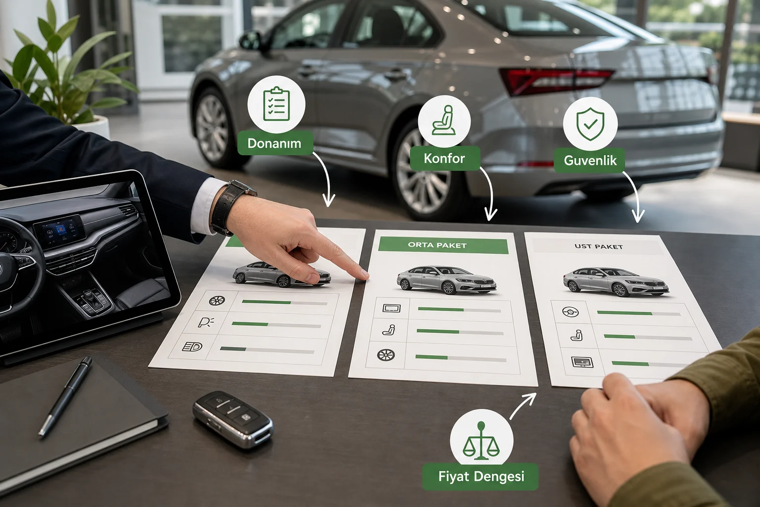 İnfografik: Skoda Octavia paket sıralaması sık sorulan sorular - Skoda Octavia Paket Sıralaması: Hangi Paket Alınmalı?