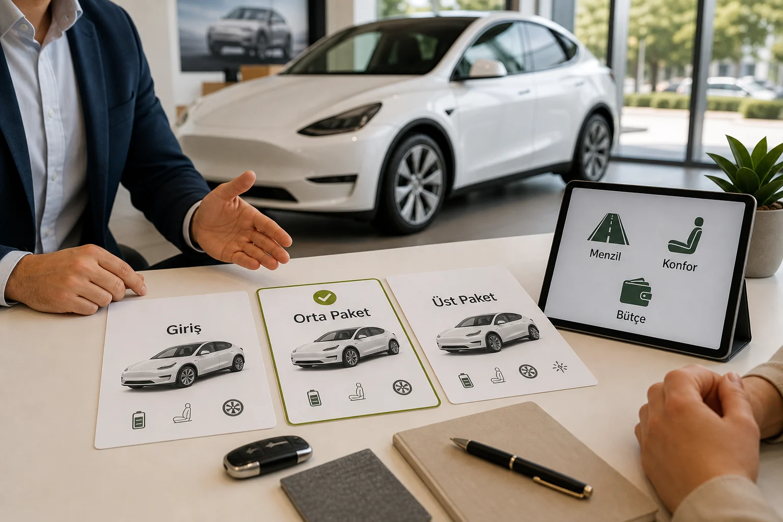 İnfografik: Model Y için en mantıklı paket hangisi? - Tesla Model Y Paket Sıralaması: Hangi Donanım Paketi Mantıklı?