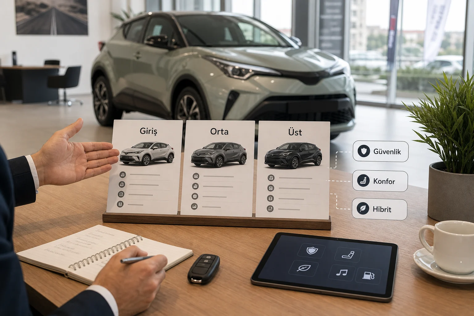 İnfografik: Toyota C-HR paket sıralaması sık sorulan sorular - Toyota C-HR Paket Sıralaması: Hangi Paket Alınmalı?