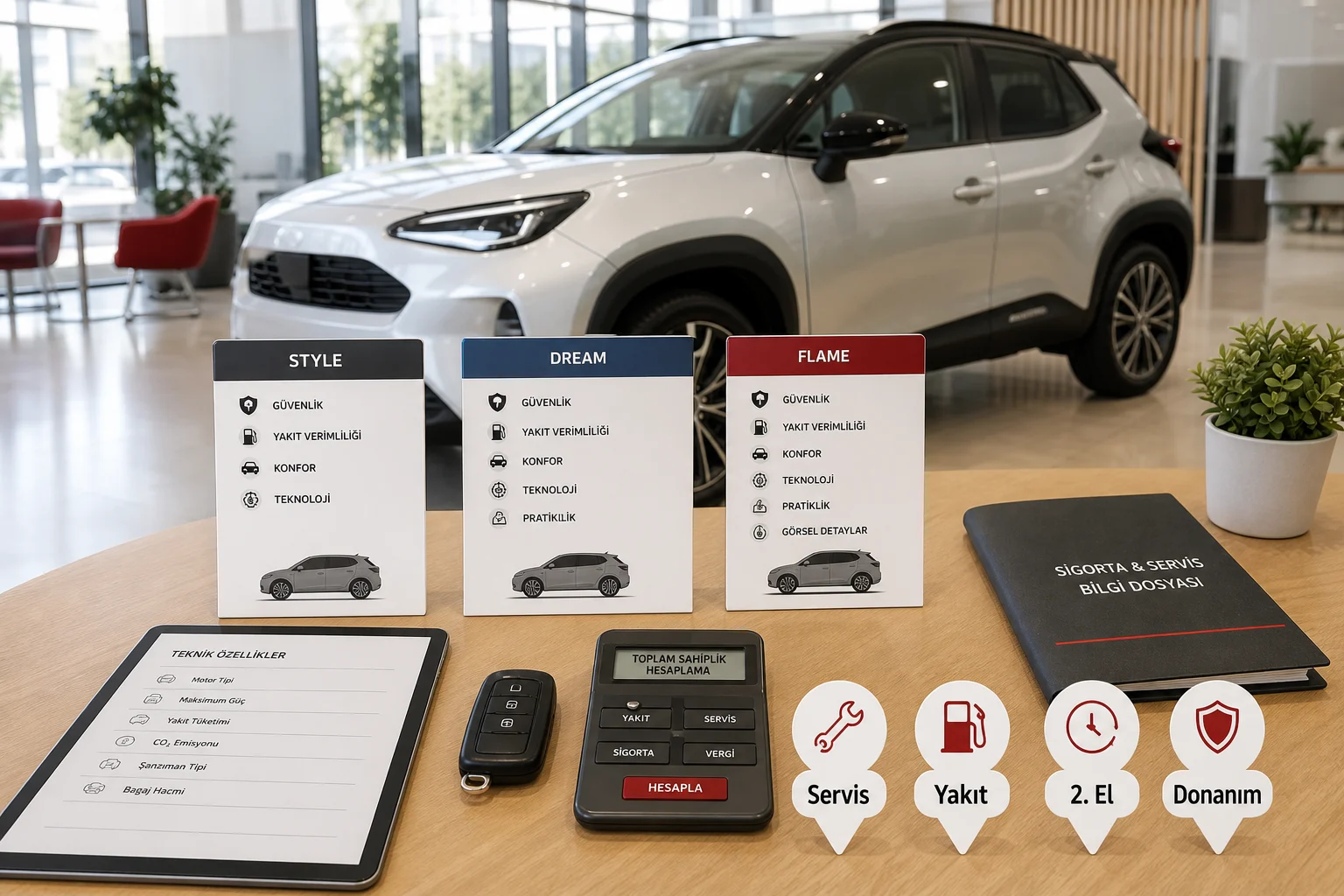 İnfografik: Toyota Yaris Cross Türkiye pazarı, segmenti ve rakipleri - Toyota Yaris Cross Paket Sıralaması: Hangi Paket Alınmalı?