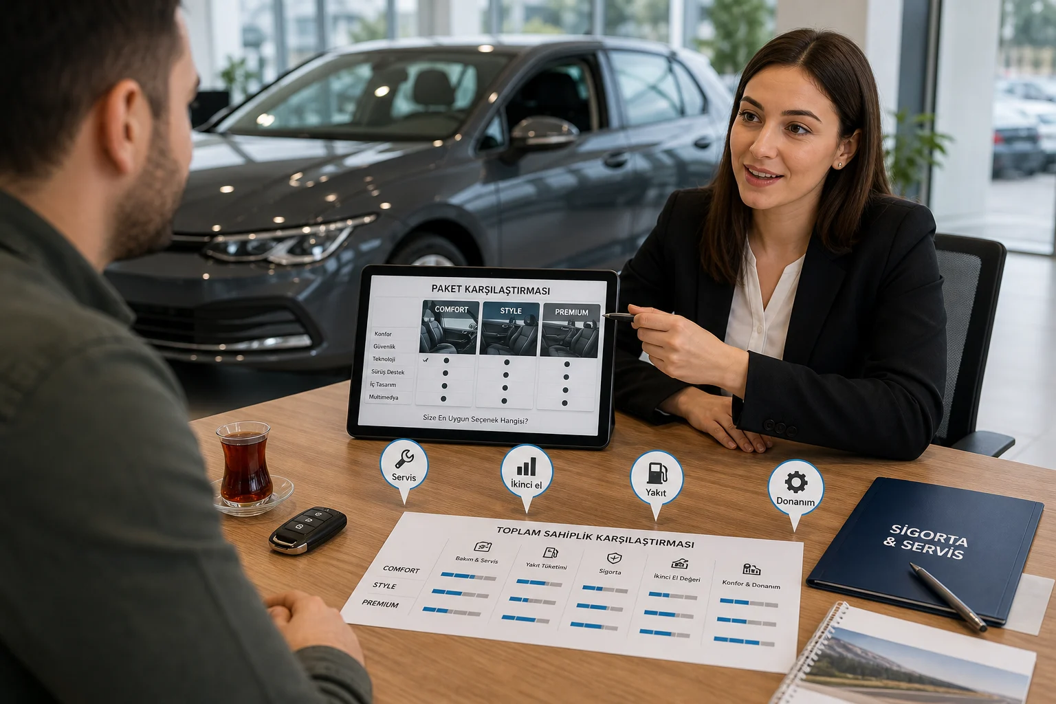 İnfografik: Volkswagen Golf Türkiye pazarı, segmenti ve rakipleri - Volkswagen Golf Paket Sıralaması: Hangi Paket Alınmalı?