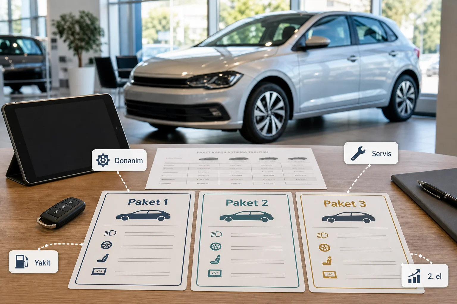 İnfografik: Volkswagen Polo Türkiye pazarı, segmenti ve rakipleri - Volkswagen Polo Paket Sıralaması: Hangi Paket Alınmalı?