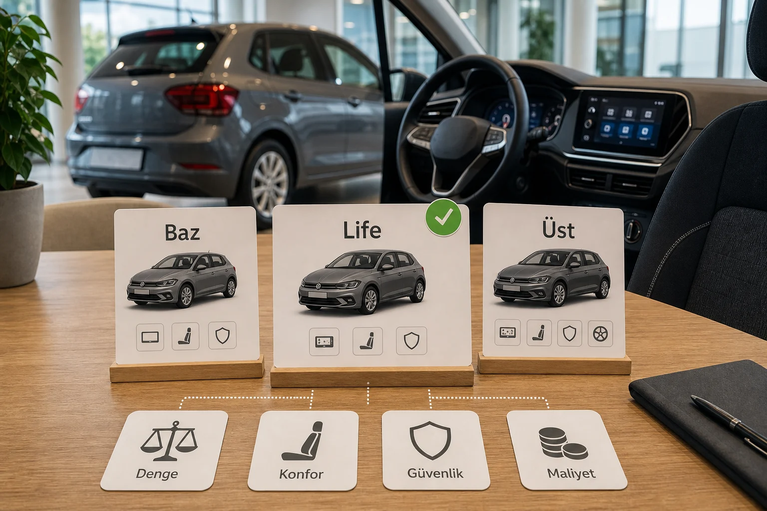 İnfografik: Polo için en mantıklı paket hangisi? - Volkswagen Polo Paket Sıralaması: Hangi Paket Alınmalı?