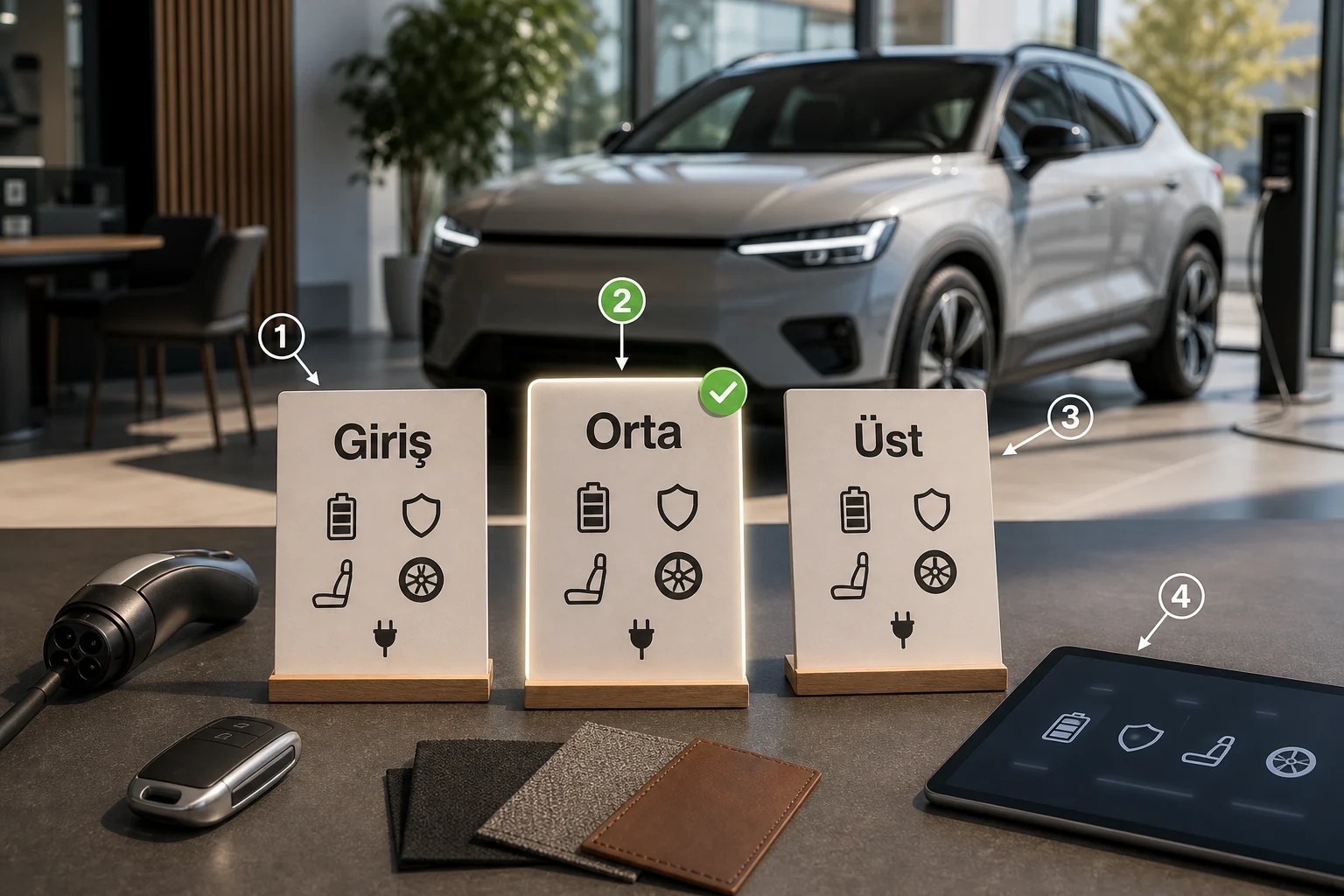 İnfografik: Volvo EX30 paket sıralaması: kısa cevap ve en mantıklı seçim - Volvo EX30 Paket Sıralaması: Hangi Paket Alınmalı?