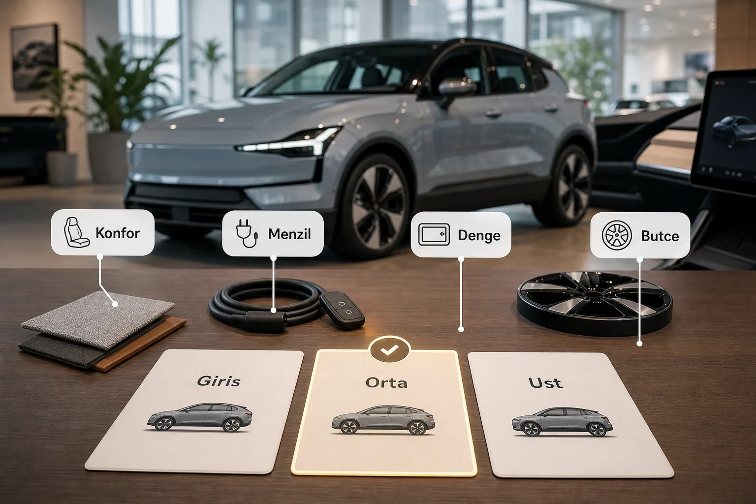 İnfografik: EX30 için en mantıklı paket hangisi? - Volvo EX30 Paket Sıralaması: Hangi Paket Alınmalı?
