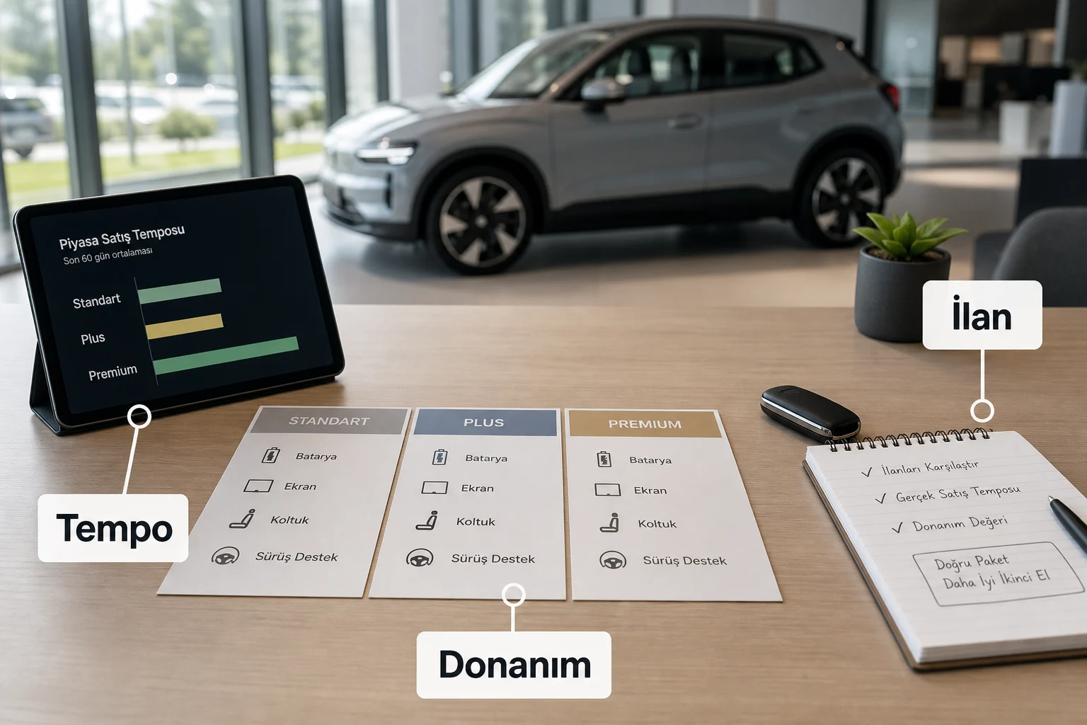 İnfografik: Üst paket ikinci elde daha avantajlı mı? - Volvo EX30 Paket Sıralaması: Hangi Paket Alınmalı?